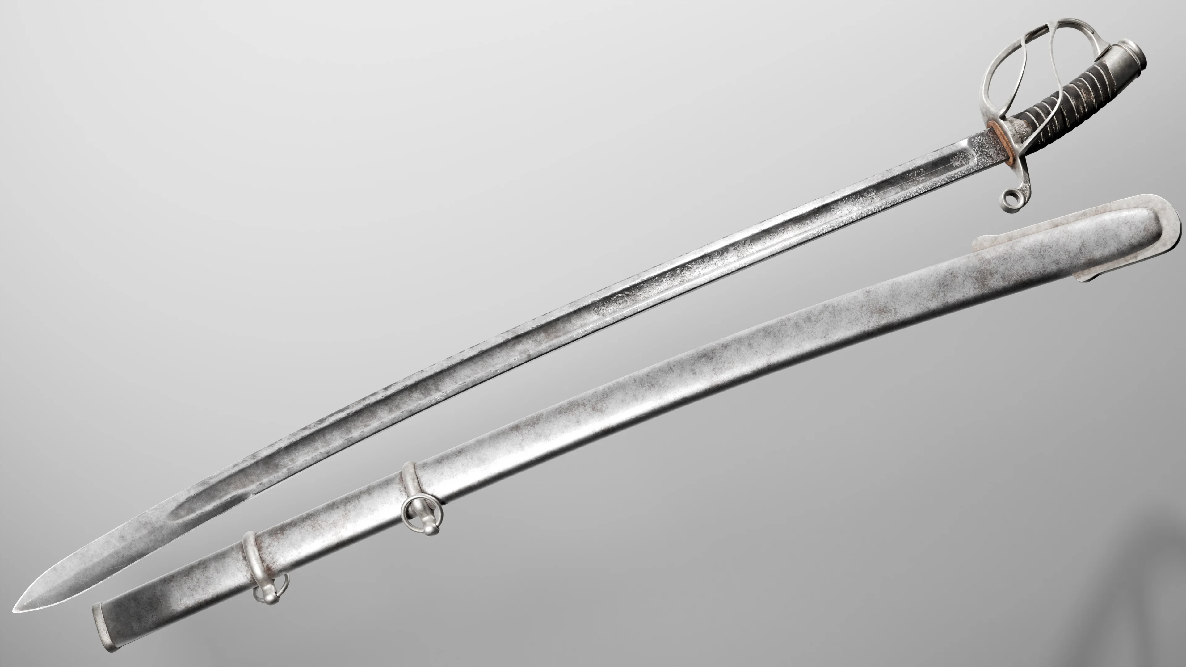 Model 1840 Cavalry Saber - additional view