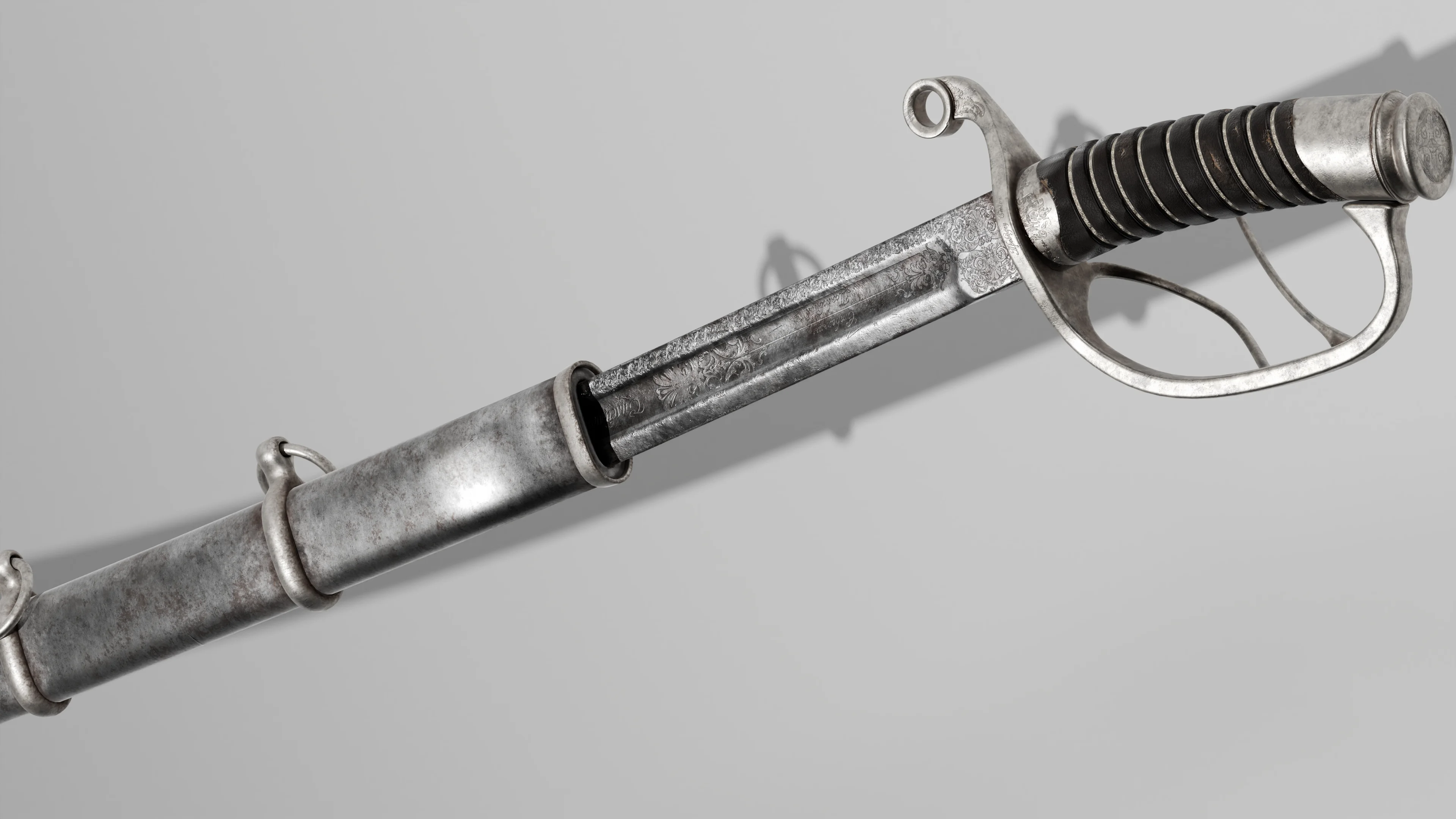 Model 1840 Cavalry Saber - additional view